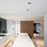 Black/White Tweeter Trimless Recessed Light by Delta Light