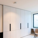 White Tweeter ON Ceiling Light by Delta Light