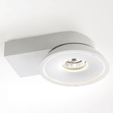White Tweeter ON Ceiling Light by Delta Light