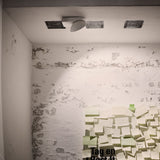 White Tweeter ON Ceiling Light by Delta Light