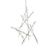 Constellation Aquila Minor Chandelier by Sonneman, Color: Clear, White, , | Casa Di Luce Lighting