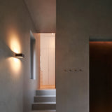 Dark Grey Small Walker II Outdoor Wall Light by Delta Light