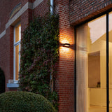 Dark Grey Small Walker II Outdoor Wall Light by Delta Light