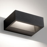 Dark Grey Large Walker II Outdoor Wall Light by Delta Light
