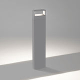 Alu Grey/Dark Grey 2X-Large Walker Outdoor Bollard by Delta Light