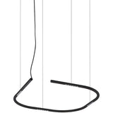 Black Small Lass OH! Suspension by Delta Light