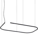 Black Medium Lass OH! Suspension by Delta Light