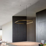 Gold Small Lass OH! Suspension by Delta Light