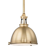 Massena Pendant by Hudson Valley, Finish: Brass Aged, Nickel Polished, Nickel Satin, White, Old Bronze-Mitzi, Size: Small, Medium, Large, | Casa Di Luce Lighting