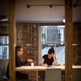 Black Nyx Pendant Light by Delta Light