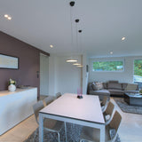 Black Nyx Pendant Light by Delta Light