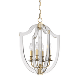 Arietta Pendant by Hudson Valley, Finish: Brass Aged, Nickel Polished, Size: Small, Medium, Large, | Casa Di Luce Lighting