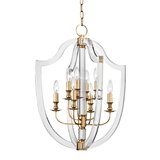 Arietta Pendant by Hudson Valley, Finish: Brass Aged, Nickel Polished, Size: Small, Medium, Large, | Casa Di Luce Lighting