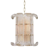 Brasher Chandelier by Hudson Valley, Finish: Brass Aged, Size: Small, | Casa Di Luce Lighting