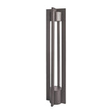 Chamber LED Bollard by W.A.C. Lighting, Finish: Bronze, Black, Color Temperature: 2700K, 3000K, | Casa Di Luce Lighting