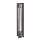 Chamber LED Bollard by W.A.C. Lighting, Finish: Bronze, Black, Color Temperature: 2700K, 3000K, | Casa Di Luce Lighting