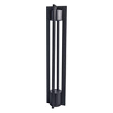 Chamber LED Bollard by W.A.C. Lighting, Finish: Black, Color Temperature: 2700K, | Casa Di Luce Lighting