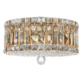 Large Golden Shadow Plaza Ceiling Light by Schonbek