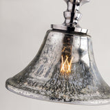 Argento Bell Pendant by Corbett, Size: Small, Large, , | Casa Di Luce Lighting