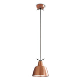 Clochef S Pendant by Leucos, Color: Varnished Brushed Copper-Leucos, Gloss Black-Accord, Gloss White, Light Option: E26, LED, | Casa Di Luce Lighting