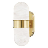 Beckler Wall Sconce by Hudson Valley, Finish: Brass Aged, , | Casa Di Luce Lighting