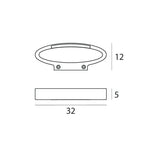 Heli Aluminum LED Wall Sconce by Linea Light, Title: Default Title, , | Casa Di Luce Lighting