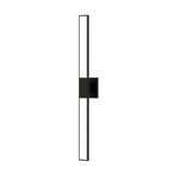Planed LED Double Sconce By Sonneman Lighting, Size: Large, Finish: Satin Black