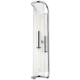Fillmore Wall Sconce By Hudson Valley, Finish: Polished Nickel, Size: Large