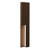 Incavo Indoor-Outdoor Wall Light By Sonneman Lighting, Finish: Textured Bronze, Size: Large