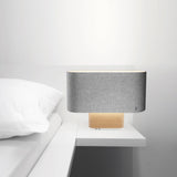 Belmont Table Lamp By Pablo, Finish: Silverdale Oak