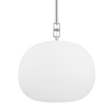 Ingels Pendant Light By Hudson Valley, Size: Large, Finish: Polished Nickel