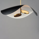 Carmen Chandelier By ET2, Size: Medium, Finish: Black/ Gold