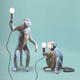 The Monkey Lamp Sitting Outdoor Version By Seletti