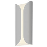 Folds Indoor-Outdoor Sconce By Sonneman Lighting, Finish: Textured Gray, Size: Large