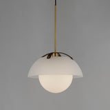 Domain Pendant Light By Studio M, Funish: Black Chrome