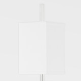 Mikaela Table Lamp By Mitzi - Polished Nickel Lamp Closer View