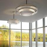 Charles Chandelier by Italamp, Size: Small, Medium, Large, X-Large, Color: Transparent, Satin, | Casa Di Luce Lighting