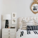 Naomi Table Lamp by Mitzi, Finish: Black Lustro/Gold Leaf Combo-Mitzi, White Lustro/Gold Leaf Combo-Mitzi, , | Casa Di Luce Lighting