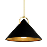 Charm Pendant by Corbett, Finish: Black, Size: Small, | Casa Di Luce Lighting