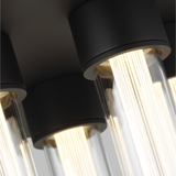 Kola Ceiling Light By Tech Lighting, Size: Small, Finish: Nightshade Black