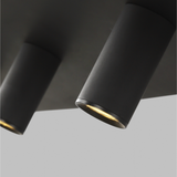 Ponte Linear Suspension By Tech Lighting, Finish: Nightshade Black