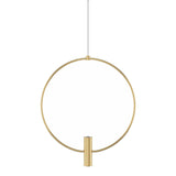 Mini Layla 13 Pendant by Tech Lighting, Finish: Natural Brass, , | Casa Di Luce Lighting