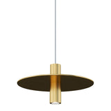 Mini Ponte Pendant by Tech Lighting, Finish: Nickel Satin, Nightshade Black, Natural Brass, , | Casa Di Luce Lighting