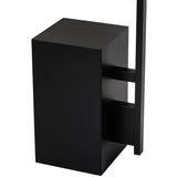 Klee 70 Floor Lamp by Tech Lighting, Finish: Nightshade Black, Polishd Nickel/Marble-Tech Lighting, Natural Brass/White Marble-Tech Lighting, , | Casa Di Luce Lighting