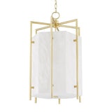 Flatbush Pendant by Hudson Valley, Finish: Brass Aged, Size: Large, | Casa Di Luce Lighting