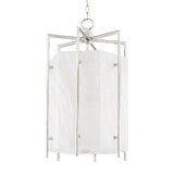 Flatbush Pendant by Hudson Valley, Finish: Nickel Polished, Size: Large, | Casa Di Luce Lighting