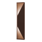 Prisma Indoor-Outdoor Tall LED Wall Sconce - Casa Di Luce