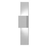 Flat Box Up-Down Indoor-Outdoor LED Panel Wall Sconce by Sonneman, Finish: White, , | Casa Di Luce Lighting