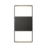Light Frames Indoor-Outdoor LED Wall Sconce by Sonneman, Finish: Bronze, Size: Small, | Casa Di Luce Lighting