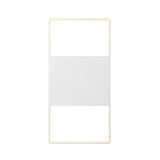 Light Frames Indoor-Outdoor LED Wall Sconce by Sonneman, Finish: White, Size: Small, | Casa Di Luce Lighting